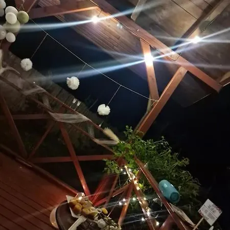 Domek Wypoczynkowy Caloroczny U Agi Z Balia Z Jacuzzi I Sauna Przezmark Exterior photo