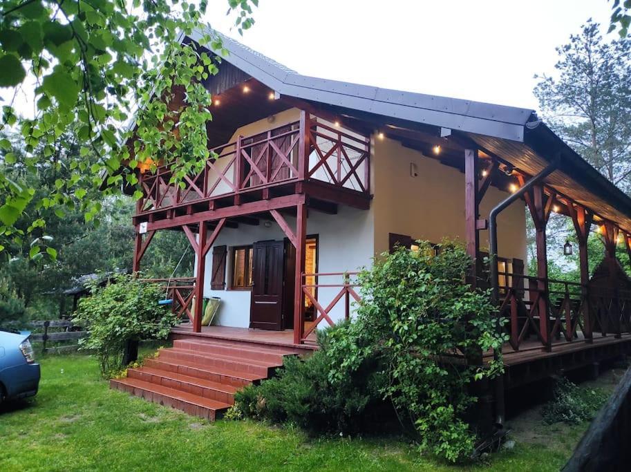 Feriehus Wypoczynkowy Caloroczny U Agi Z Balia Z Jacuzzi I Sauna Przezmark